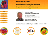 Gebude-Energieberater Michael Bayer