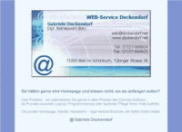 Web Service Dockendorf - Weil im Schönbuch