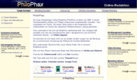 PhiloPhax - Online-Redaktion - Holzgerlingen